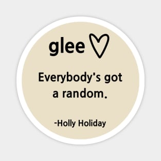 Glee/Holly Magnet